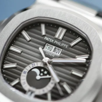Patek Philippe Nautilus Annual Calendar Steel Black Dial 40mm