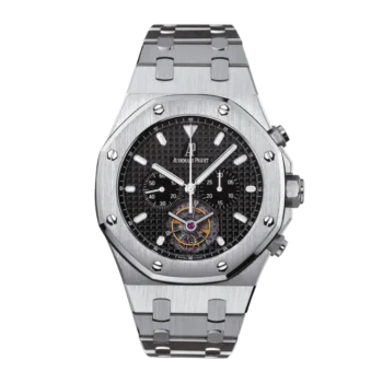 Audemars Piguet Royal Oak Tourbillon Chronograph Steel Black Dial 44mm