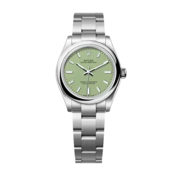 Rolex Oyster Perpetual Steel Pistachio Dial 31mm