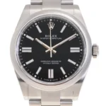 Rolex Oyster Perpetual Steel Black Dial 31mm