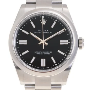 Rolex Oyster Perpetual Steel Black Dial 31mm