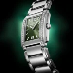 Patek Philippe Twenty~4 Manchette Steel Diamond Green Dial 25mm