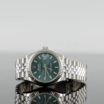 Rolex Oyster Perpetual Steel Green Dial 31mm