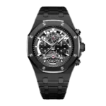 Audemars Piguet Royal Oak Tourbillon Chronograph Titanium Ceramic Openworked Dial 44mm
