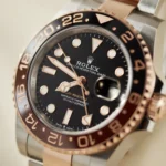 Rolex GMT-Master II "Rootbeer" Rose Gold & Steel Black Dial 40mm