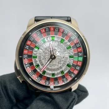 Jacob & Co. Casino Tourbillon Rose Gold Diamond Roulette Dial 44mm