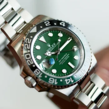 Rolex GMT-Master II White Gold Green Dial 40mm