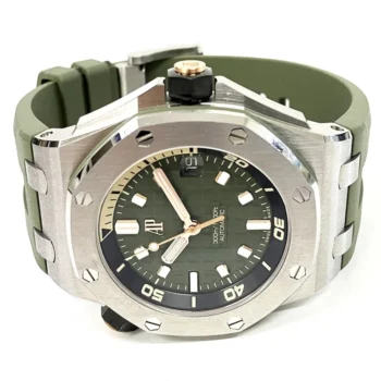 Audemars Piguet Royal Oak Offshore Diver Steel Green Dial 42mm