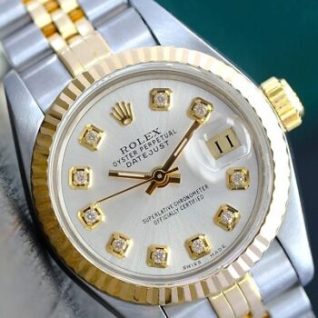 Datejust Yellow Gold & Steel Diamond Jubilee Mother of Pearl Dial 28mmv